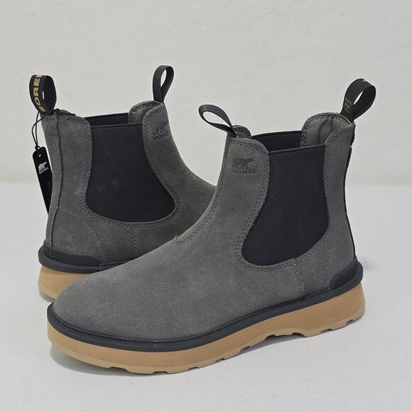 Sorel Hi-Line Chelsea Waterproof Boots GreyWomen's Sz 9.5 - Picture 7 of 16